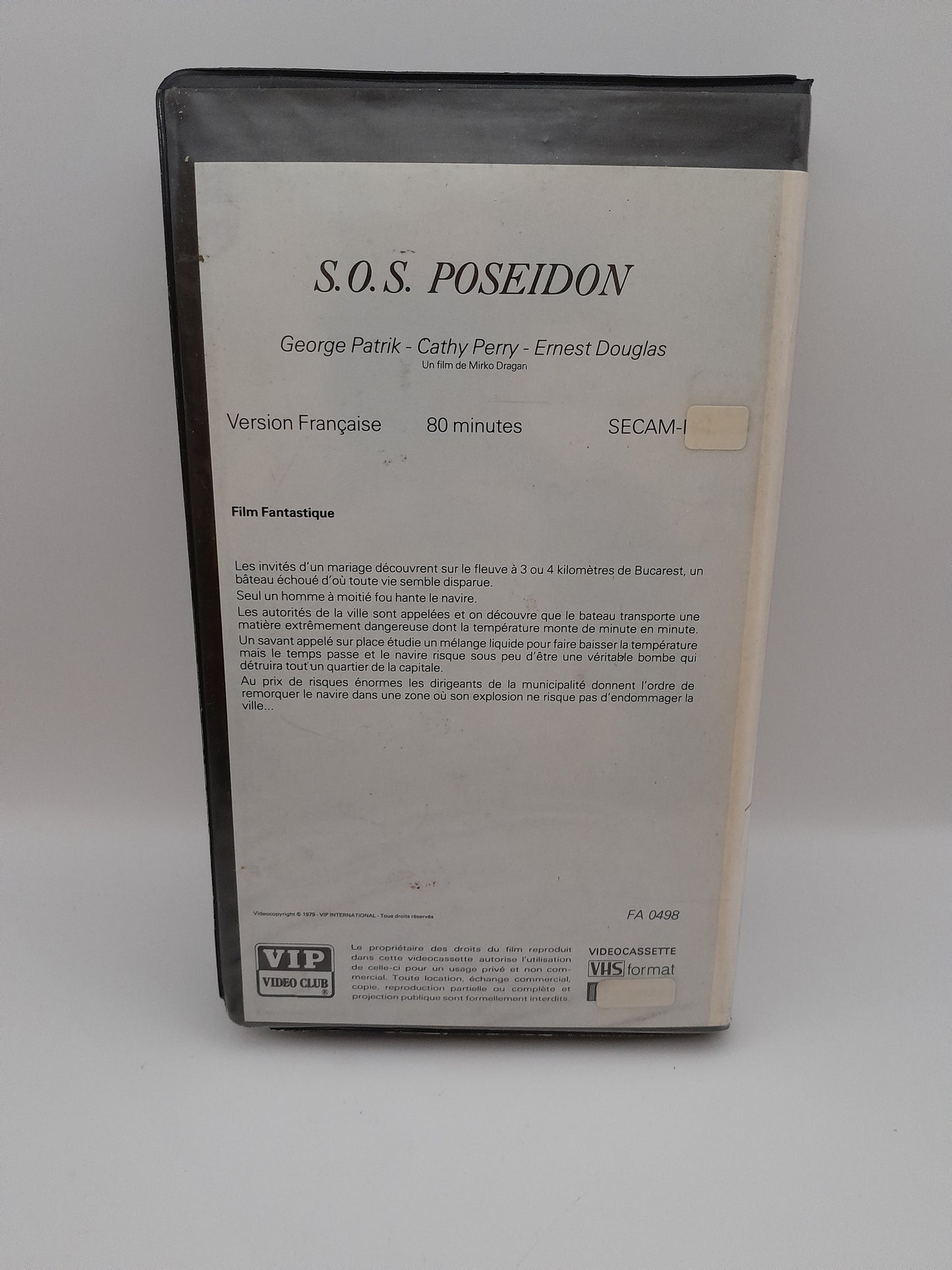 VHS : SOS Poséidon Vip Video club
