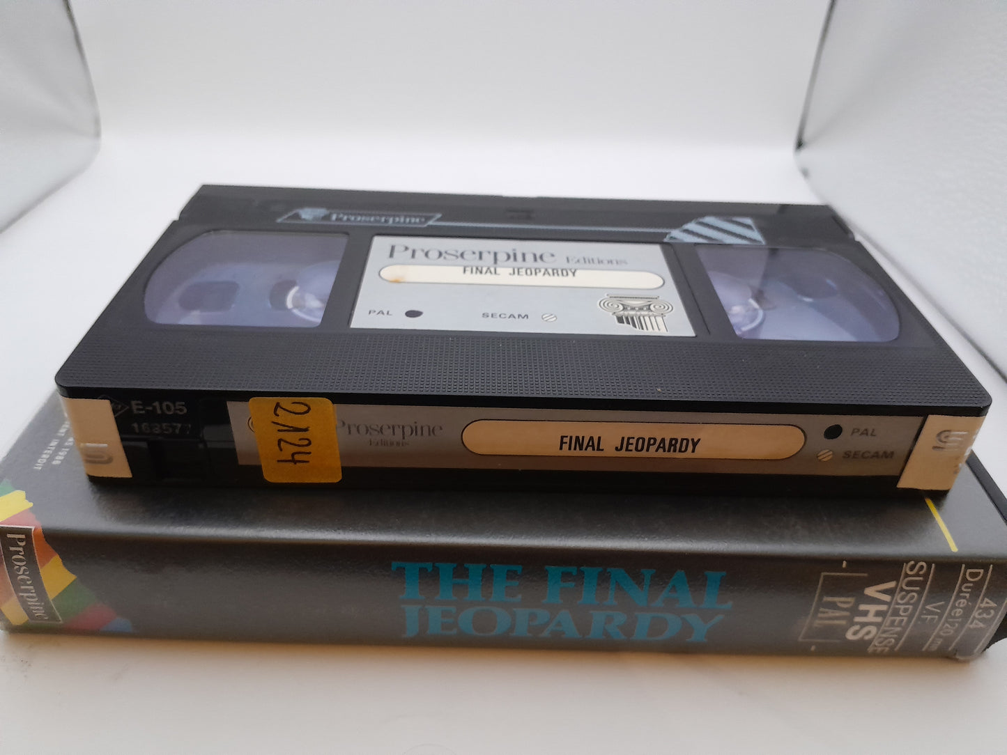 VHS : "The Final Jéopardy" - Film à Suspense