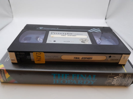 VHS : "The Final Jéopardy" - Film à Suspense