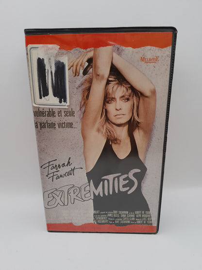 VHS du Film "Extrémities" avec Farrah Fawcett