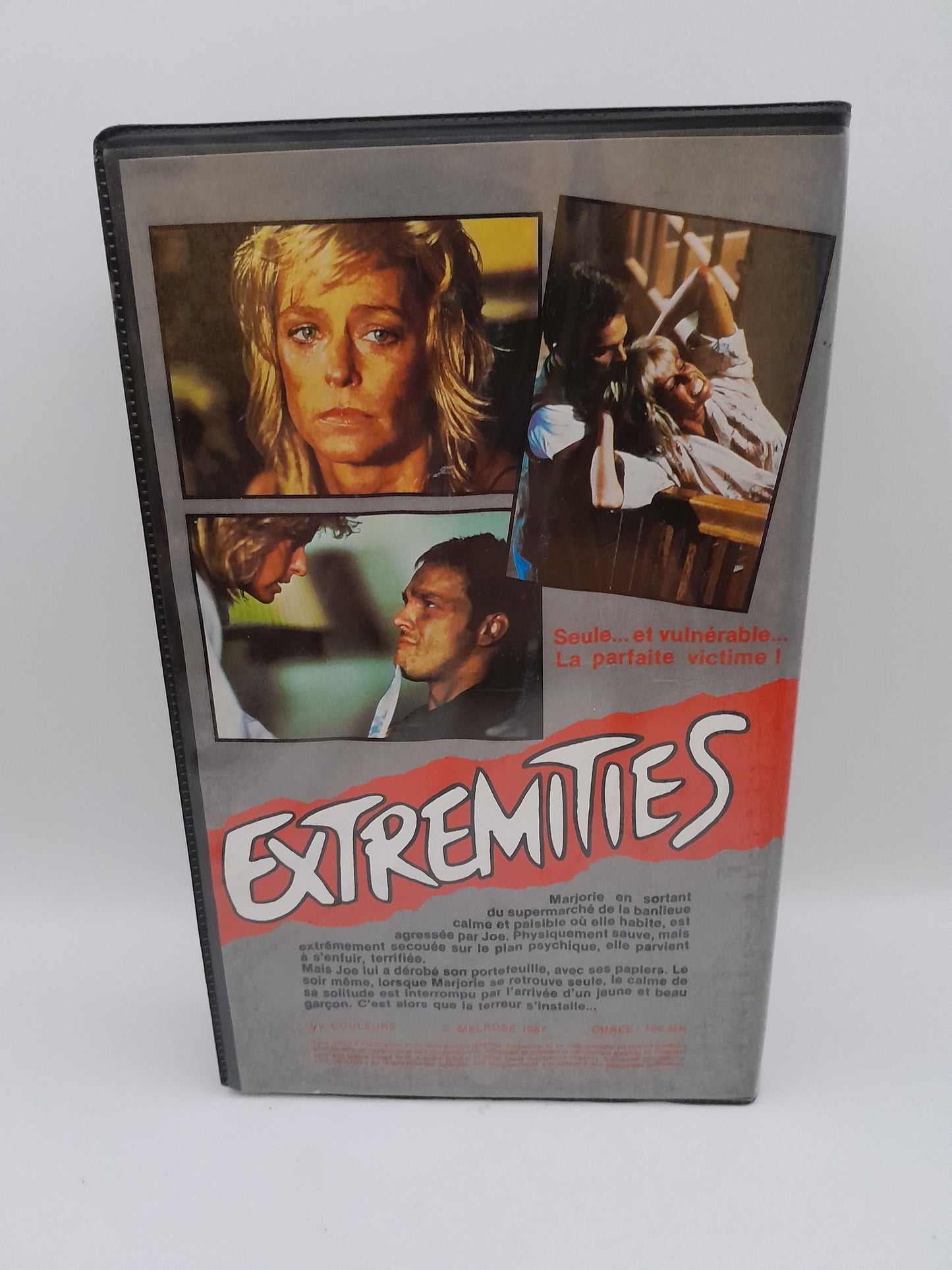 VHS du Film "Extrémities" avec Farrah Fawcett