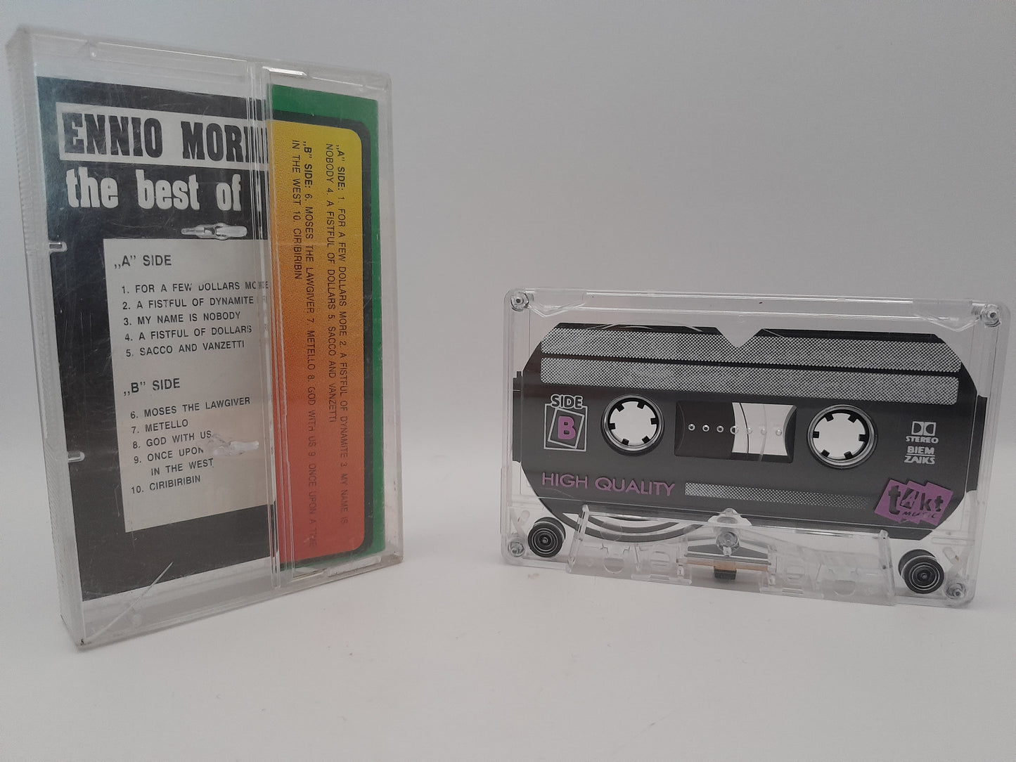 Cassette Audio : The Best of Ennio Morricone éditeur TAKT Music
