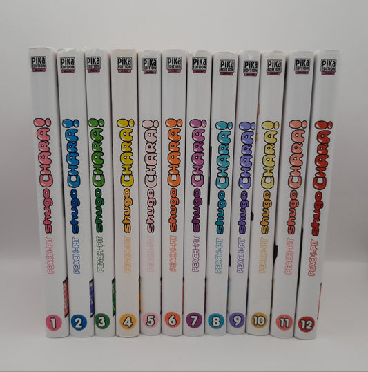 Lot 12 Manga Shugo Char
