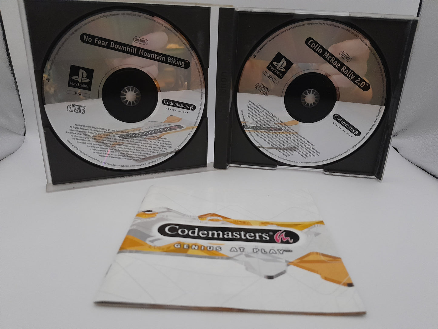 Jeu PS1 2 Games Colin McRae Rally 2.0, Downhill Mountain Biking