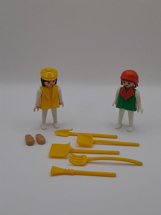 Lot de 2 Playmobil System avec accessoires