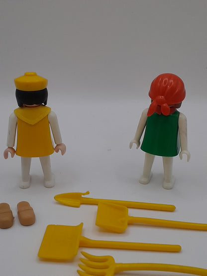 Lot de 2 Playmobil System avec accessoires