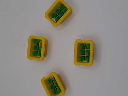 Série Playmobil Chantier 4 casiers de bière
