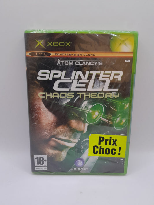 Jeu Xbox  Splinter Cell: Chaos Theory - Tom Clancy Neuf/Blister