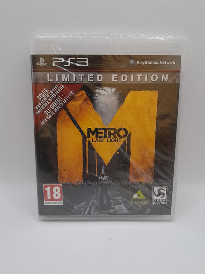 Jeu PS3 "Metro: Last Light" Édition Limitée neu/blister