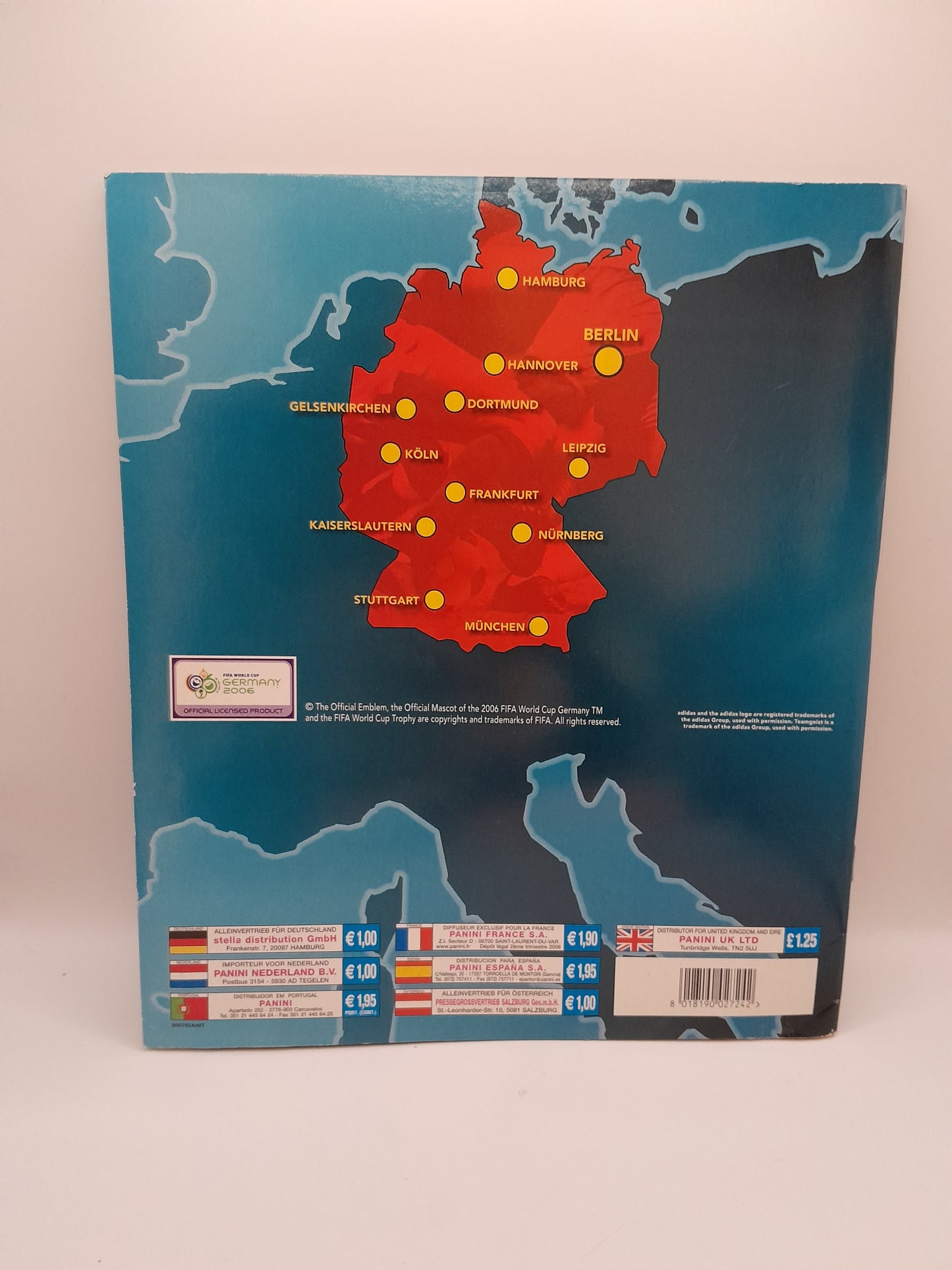 Album Panini Coupe du Monde 2006 - Neuf