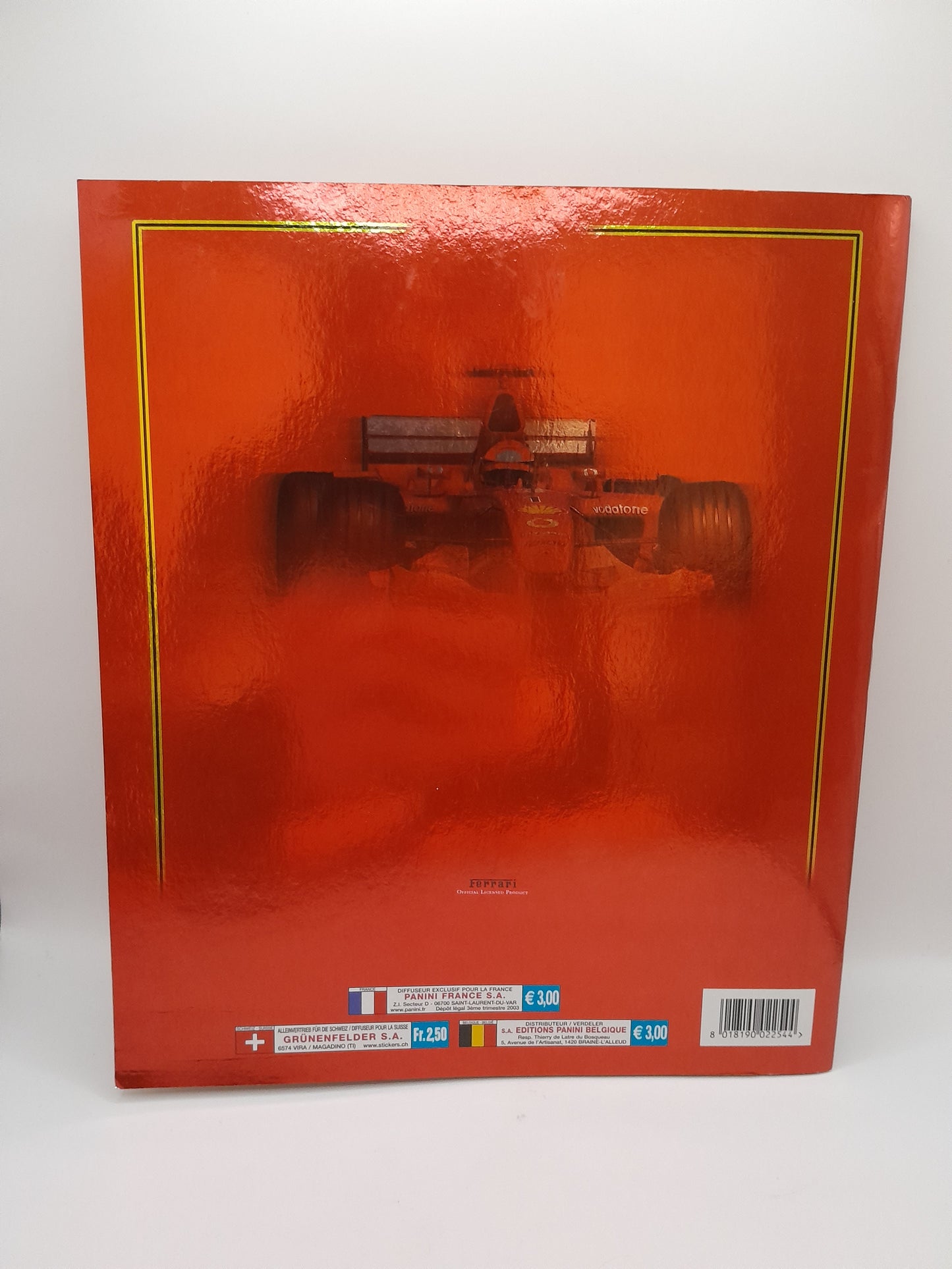 Album Panini Ferrari 2003