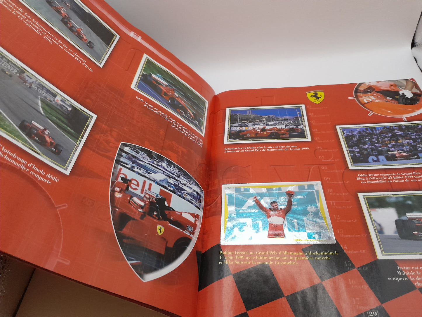 Album Panini Ferrari 2003