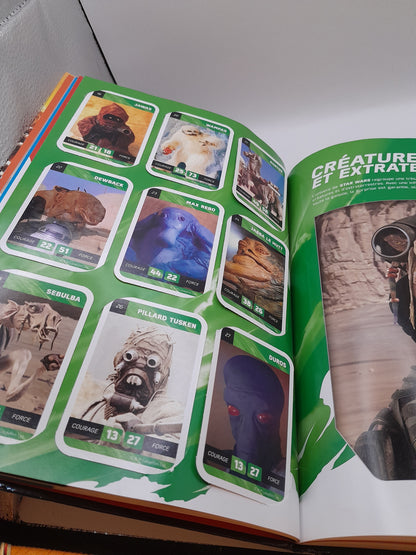Album de Cartes Star Wars Disney Leclerc complet 2017
