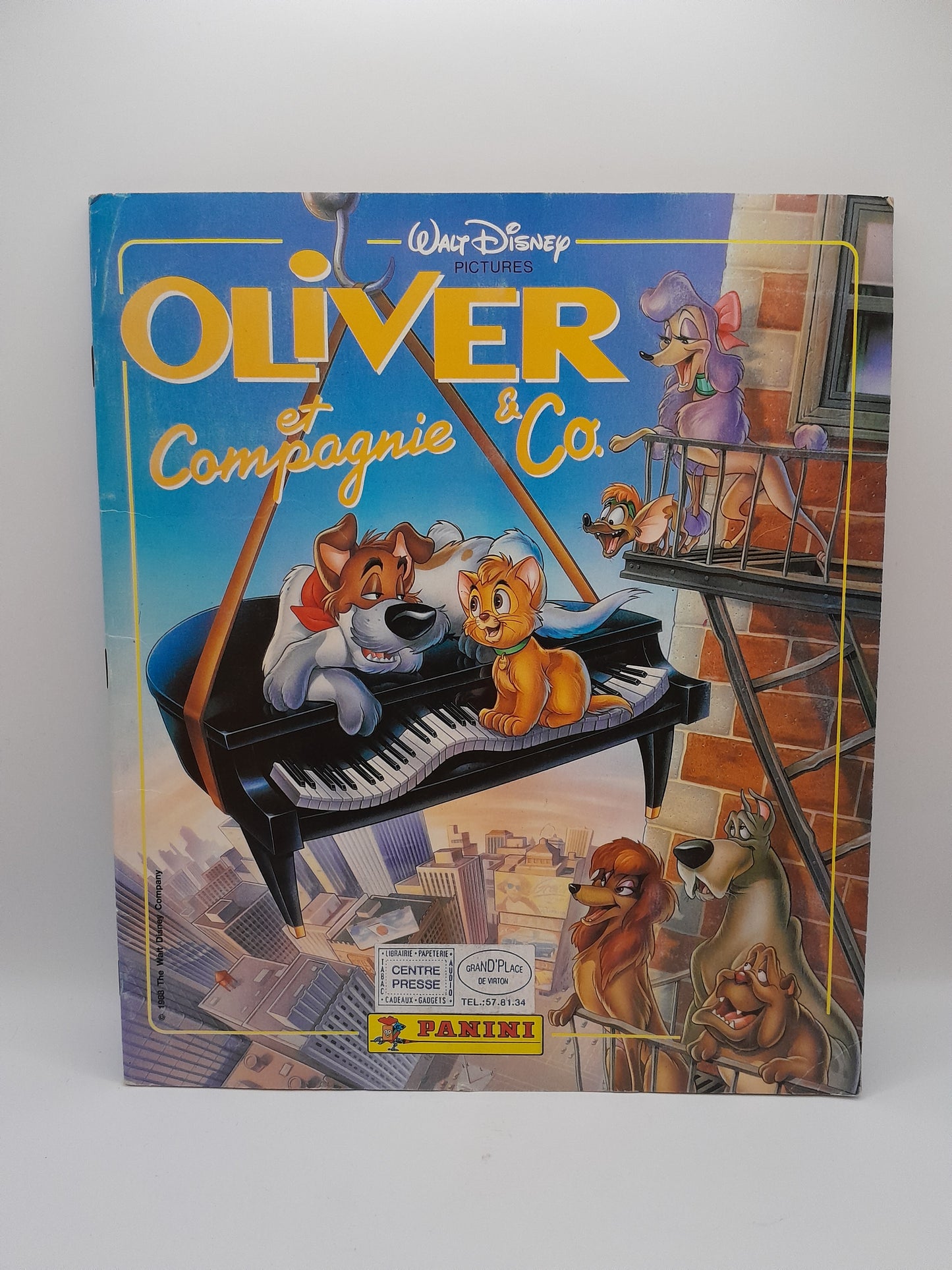 Album Panini "Oliver et Compagnie" - Walt Disney manque 10 images