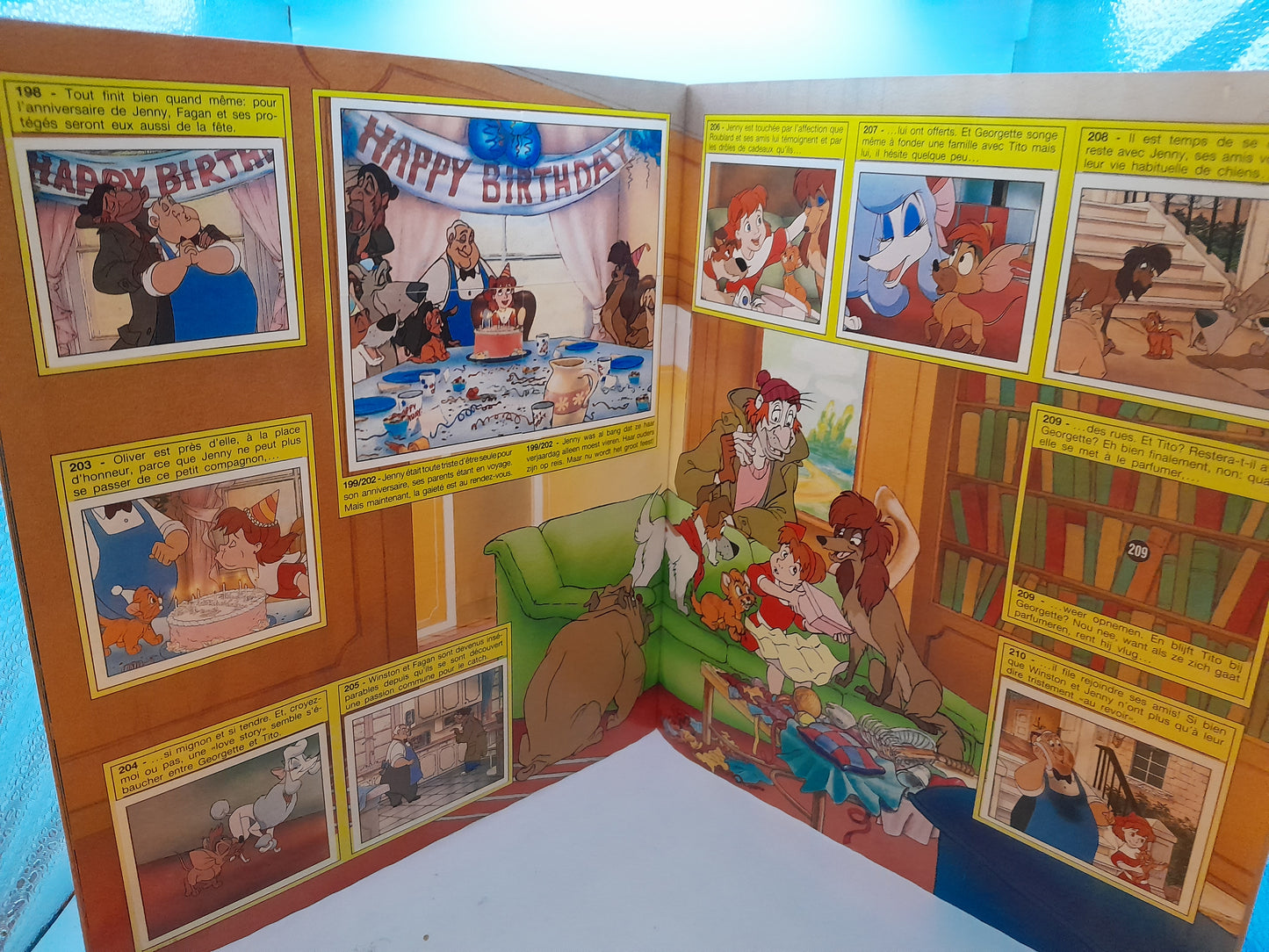 Album Panini "Oliver et Compagnie" - Walt Disney manque 10 images
