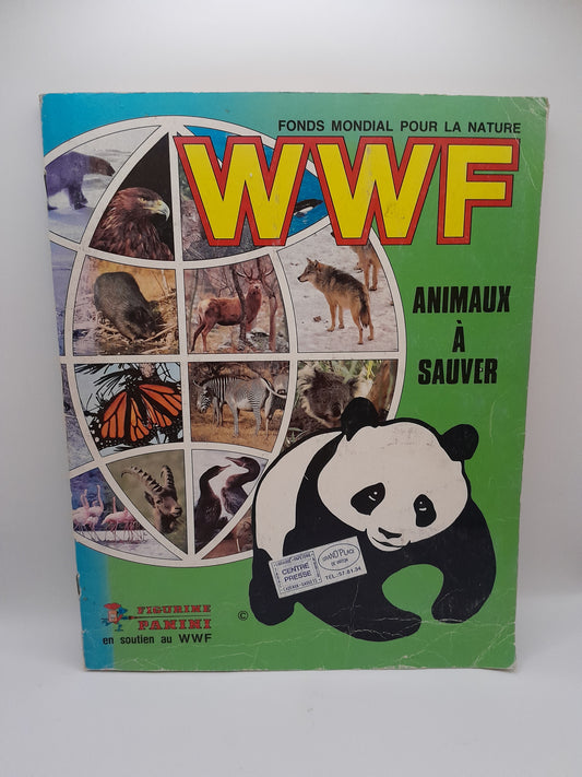 Album Panini WWF Animaux à Sauver manque 30 images