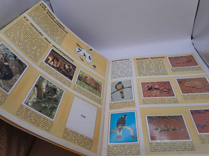 Album Panini WWF Animaux à Sauver manque 30 images