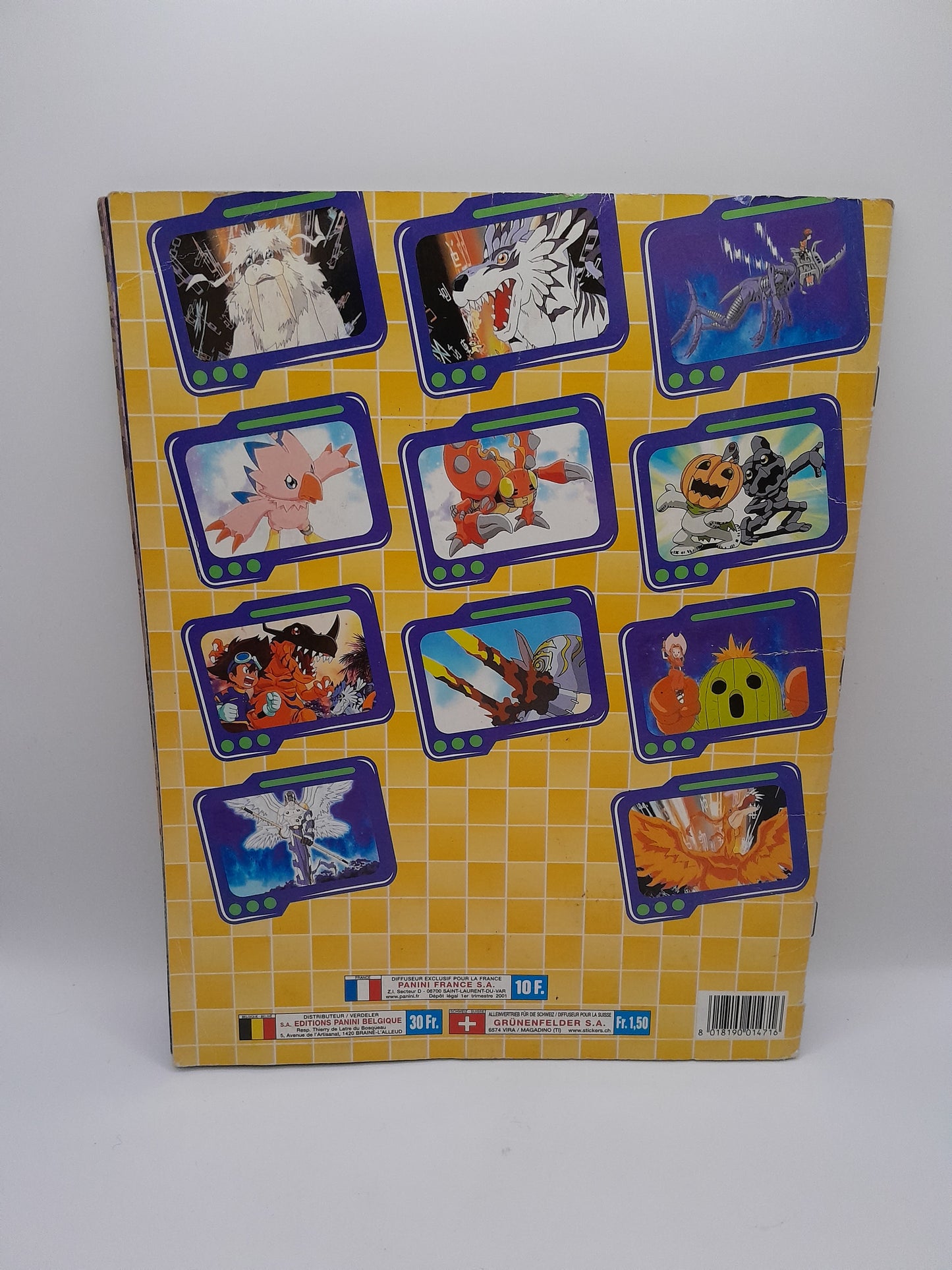 Album Panini Digimon - Digital Monster(2000) Complet