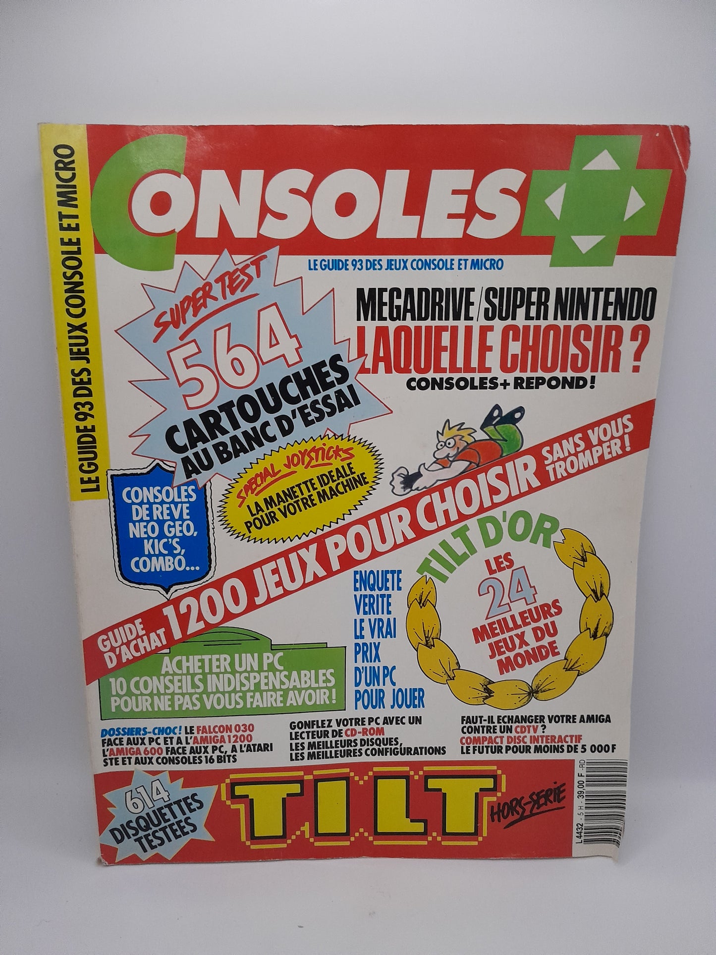 Magasine Console Plus - Numéro 5H de 1992