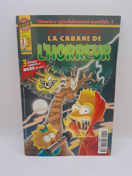 Comics de Bart Simpson  La Cabane de l'Horreur - Numéro 1