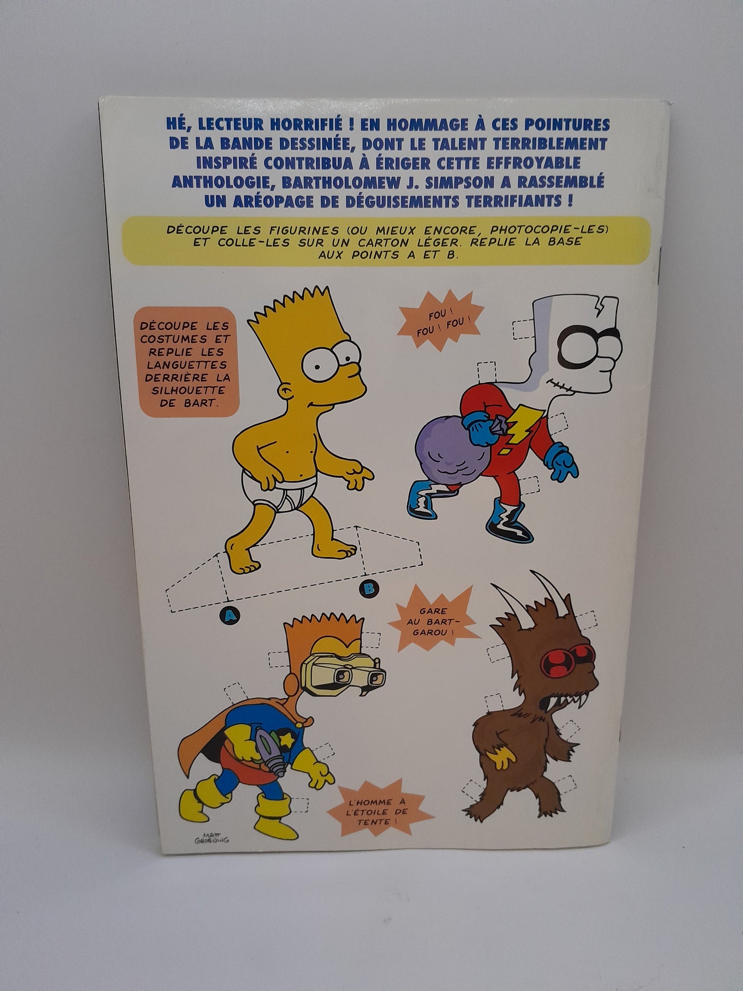Comics de Bart Simpson  La Cabane de l'Horreur - Numéro 1