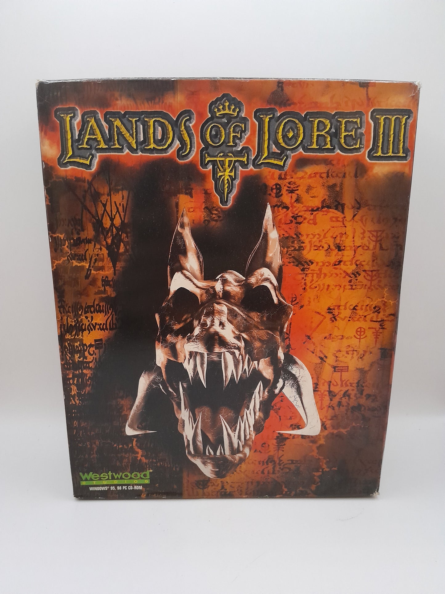 Jeu PC Big Box "Lands of Lore 3"complet vf