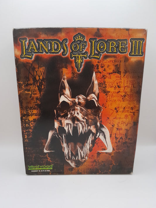 Jeu PC Big Box "Lands of Lore 3"complet vf
