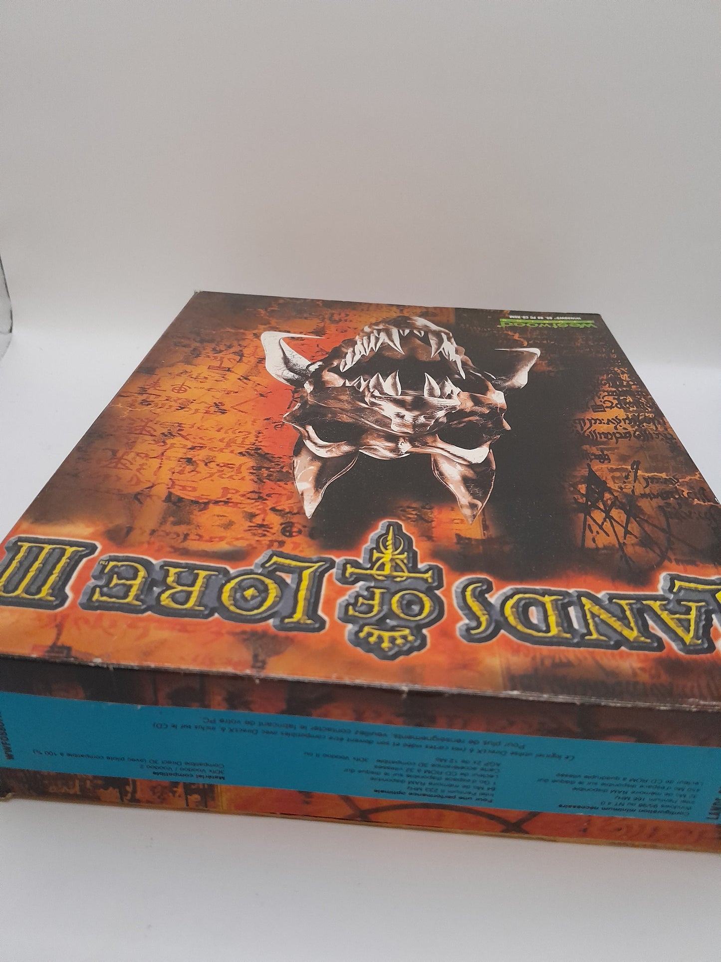 Jeu PC Big Box "Lands of Lore 3"complet vf