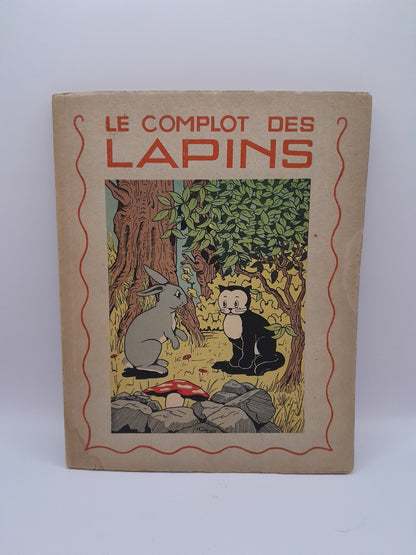 Livre ancien "Le Complot des Lapins"Maurice Tillieux