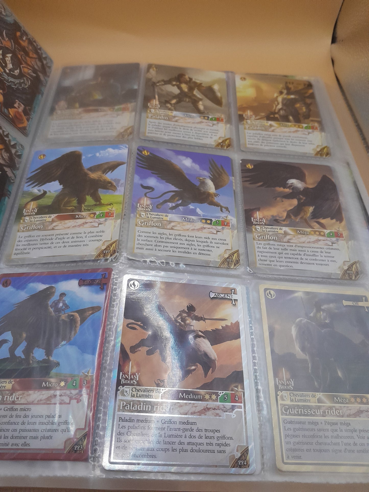 Classeur de Cartes Fantasy Riders de Panini