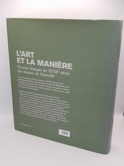 Livre "L'art et la manière : Dessin français du 18e siècle des musées de Marseille" (2019)