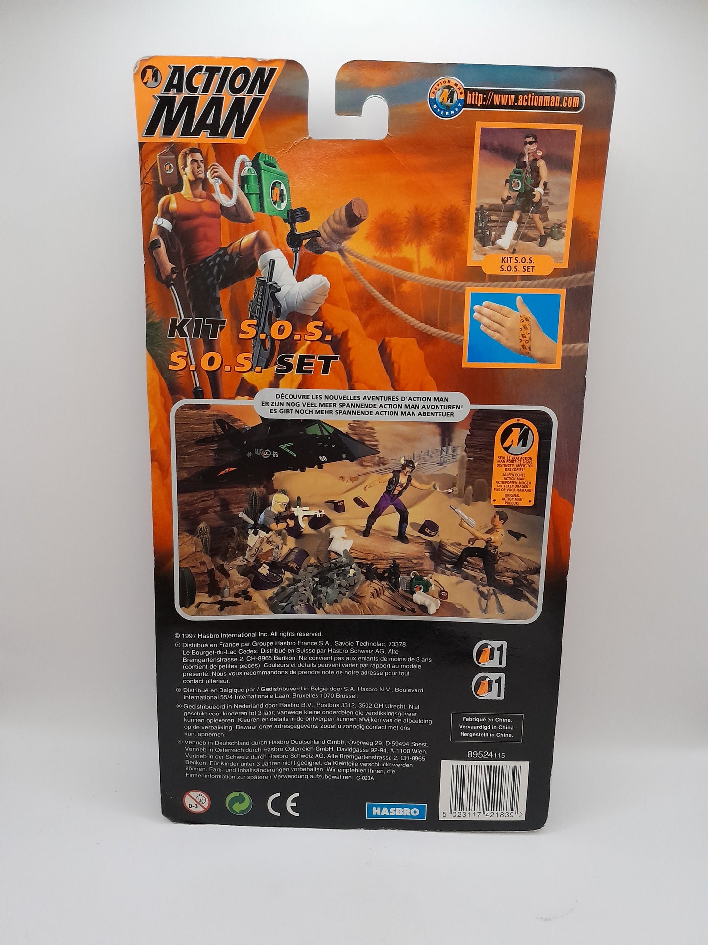 Blister Action Man Kit SOS accesoires neuf