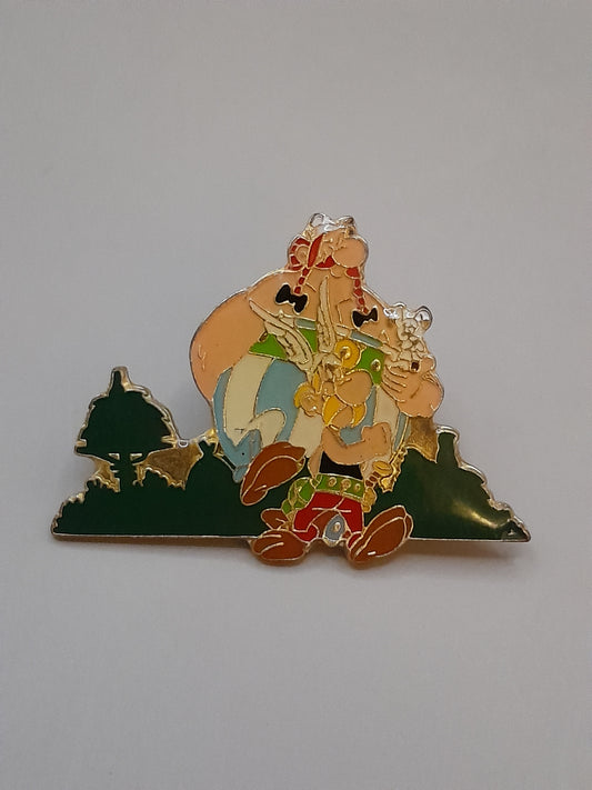 Pin's Vintage Astérix et Obélix