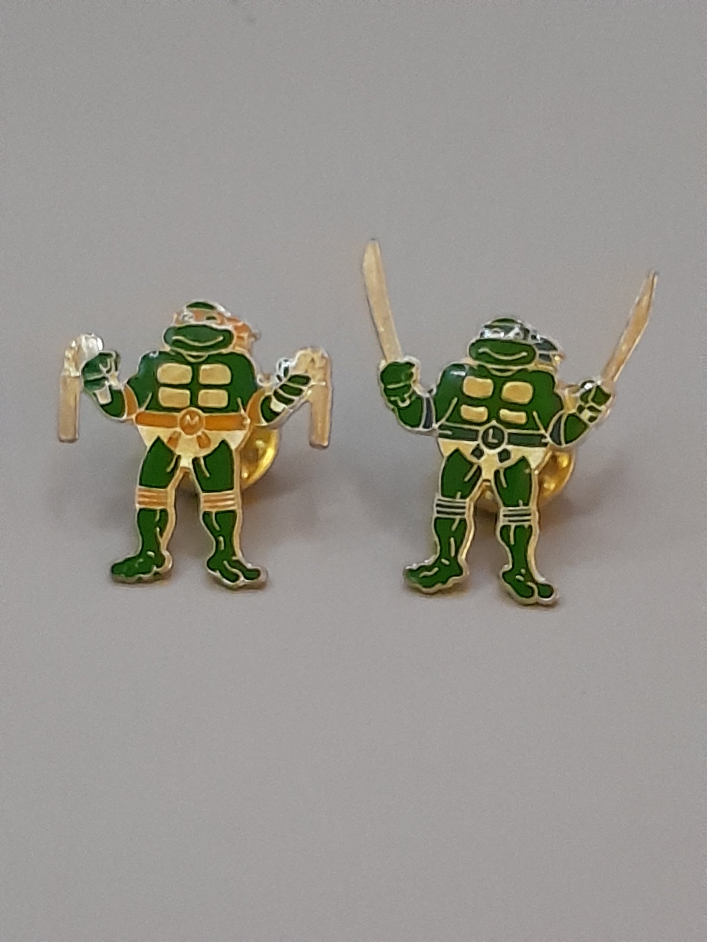 Lot 2 Pin's Tortues Ninja