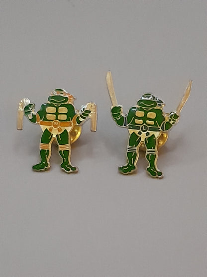 Lot 2 Pin's Tortues Ninja