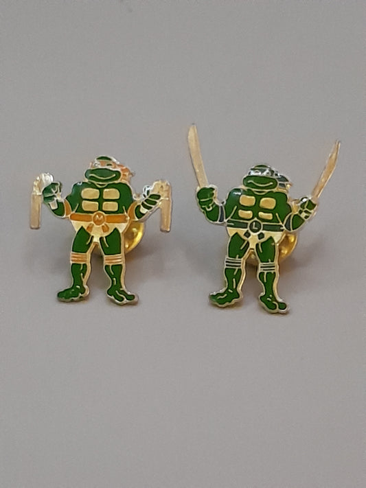 Lot 2 Pin's Tortues Ninja