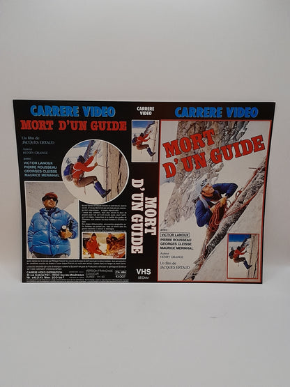 Jaquette VHS du Film "Mort d'un Guide"