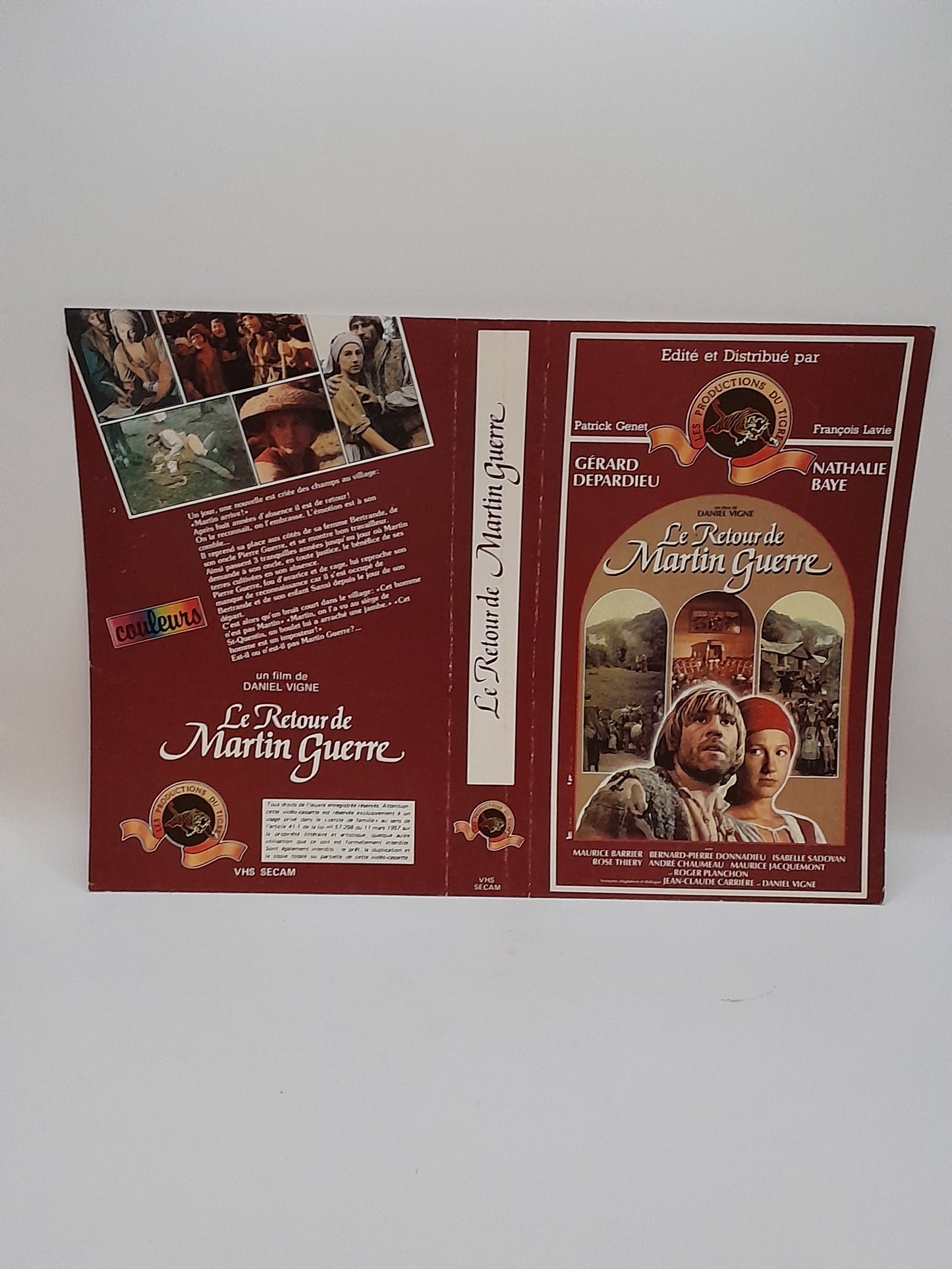 Jaquette VHS "Le Retour de Martin Guerre"