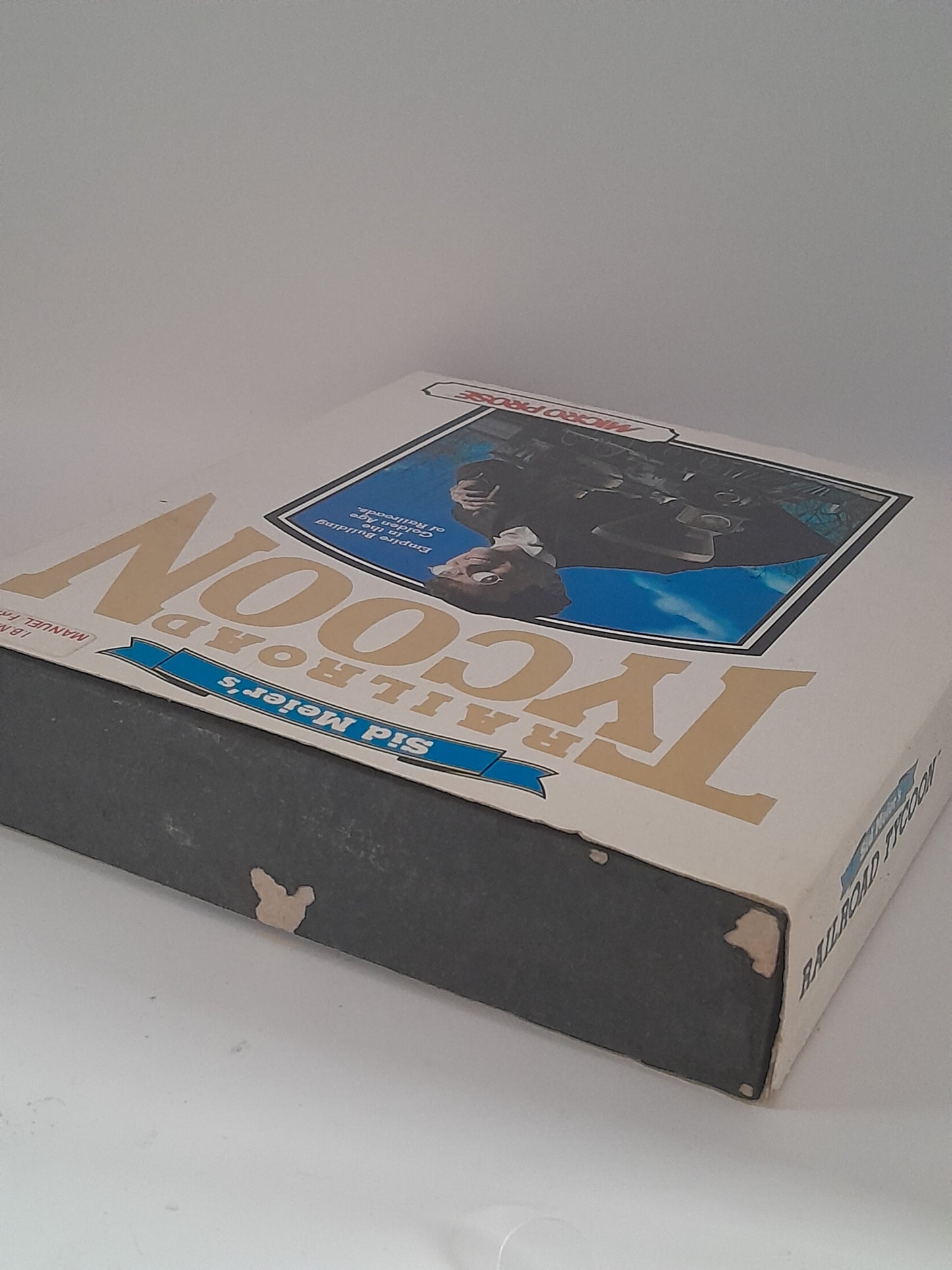 Jeu PC Big Box "Railroad Tycoon" par Sid Meier’s IBM 5.25 edition Fr