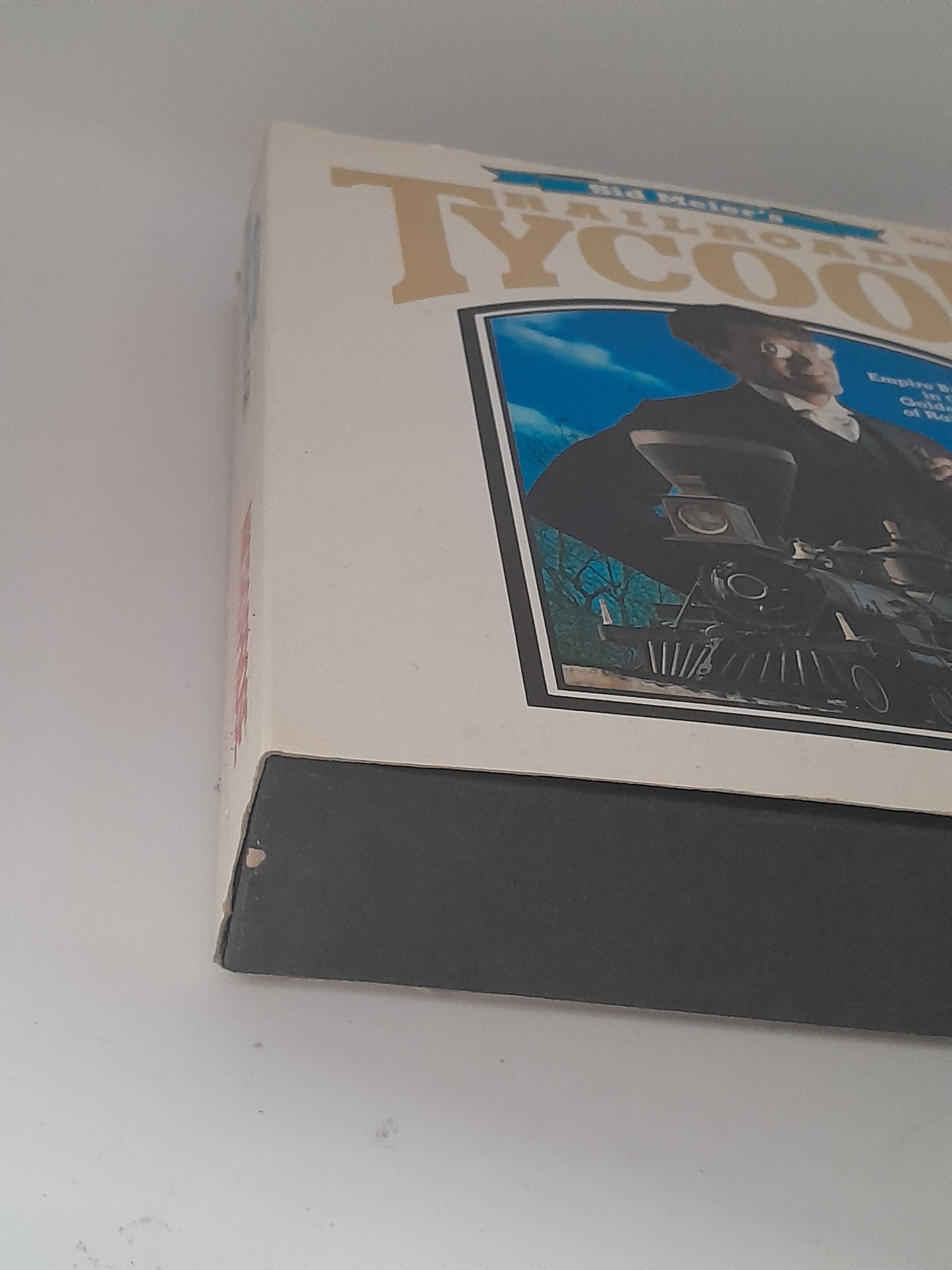 Jeu PC Big Box "Railroad Tycoon" par Sid Meier’s IBM 5.25 edition Fr