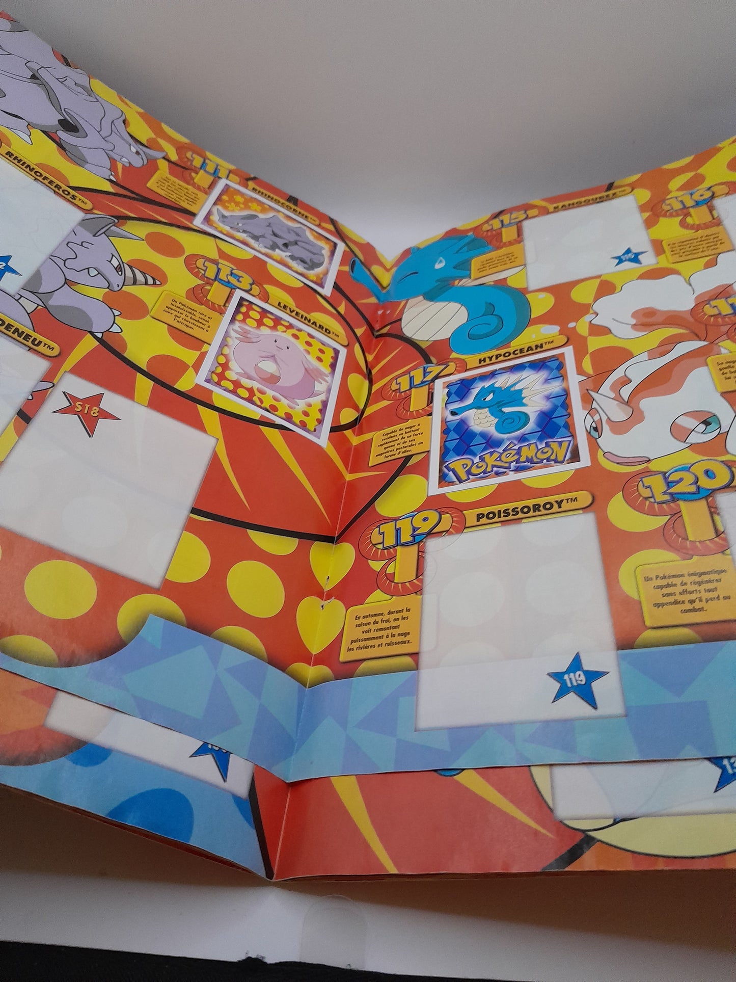 Album Pokémon Merlin à completer