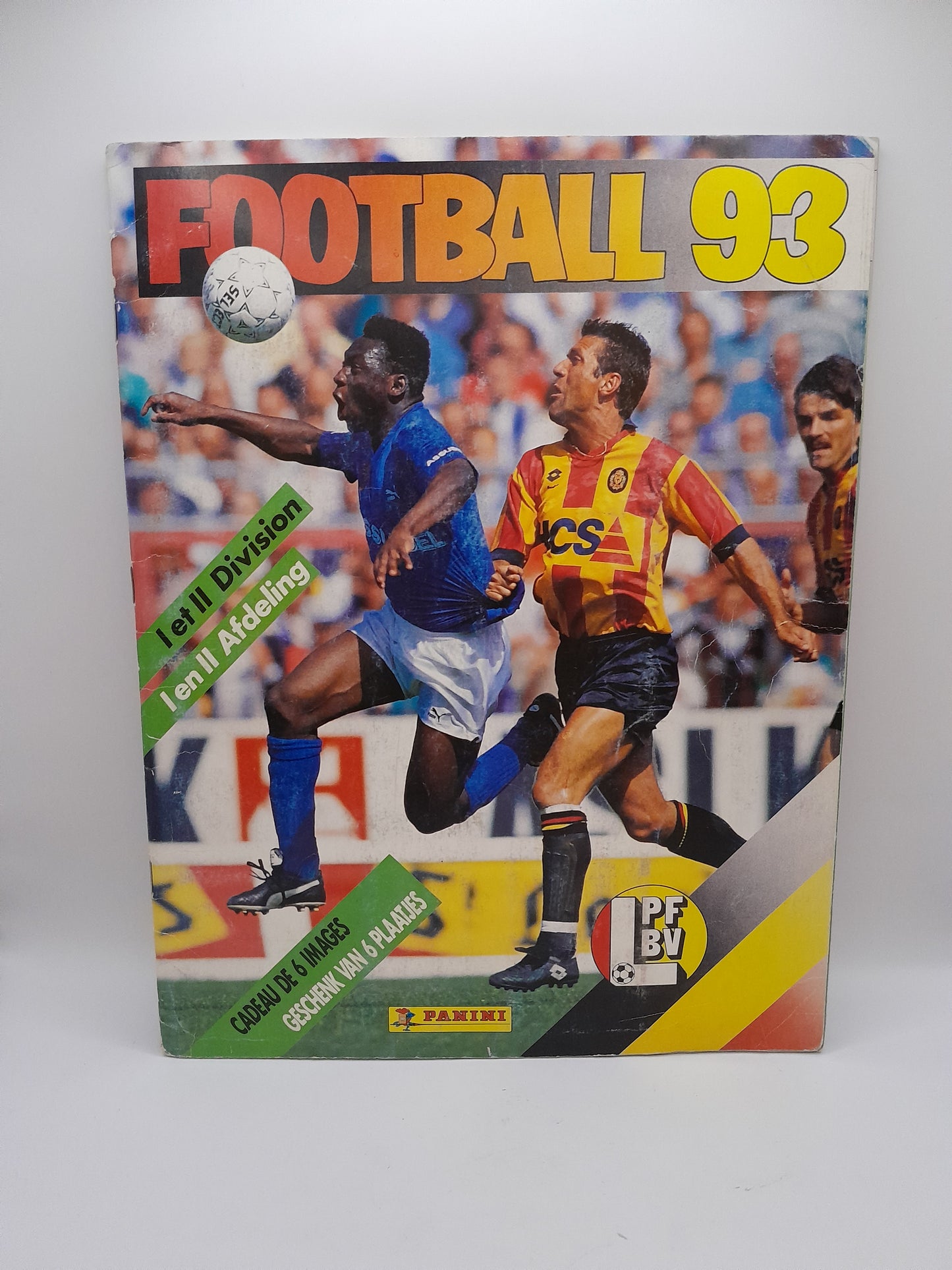 Album Panini du Championnat Belge de Football 1993