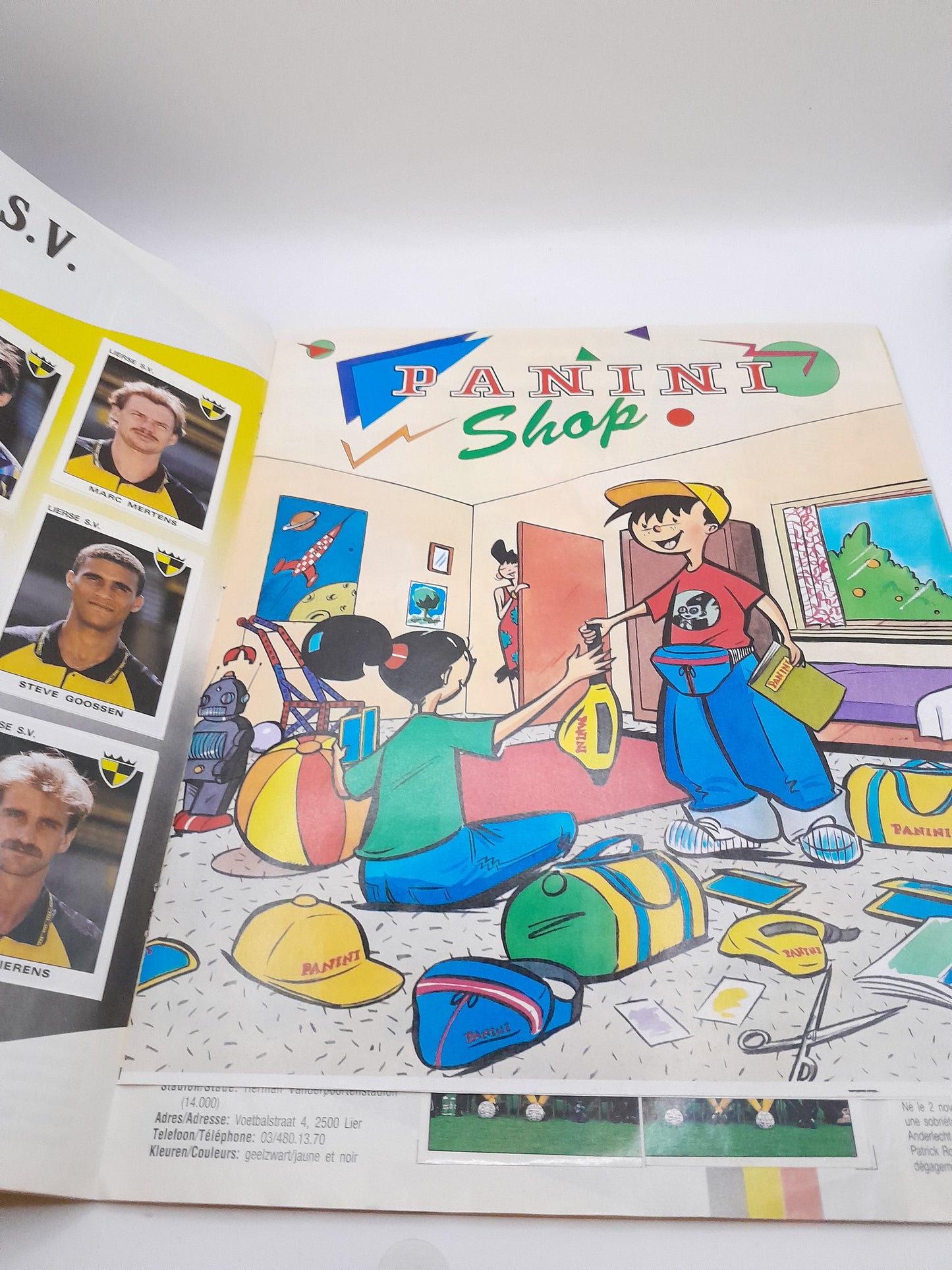 Album Panini du Championnat Belge de Football 1993