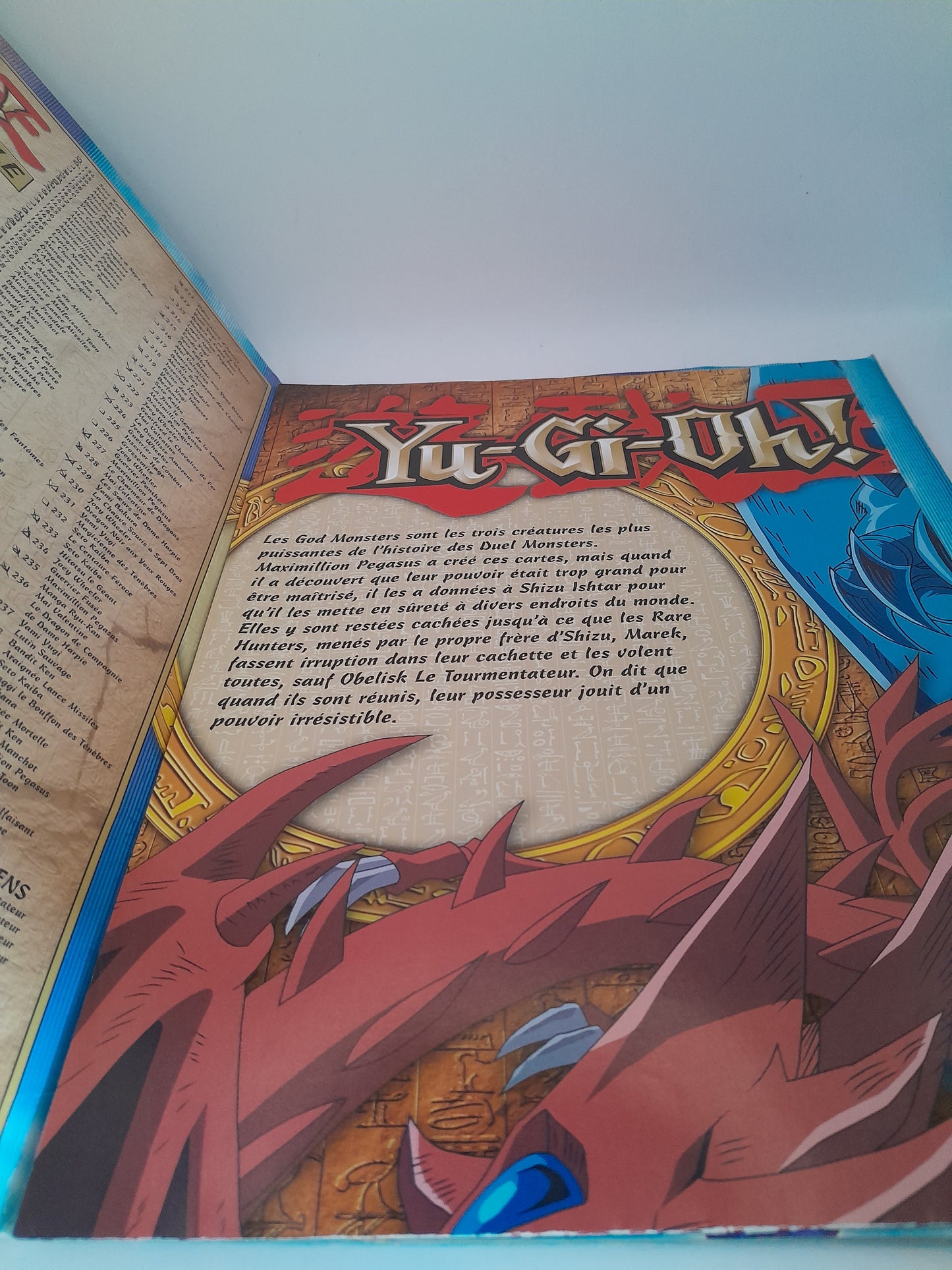 Album de Stickers Yu-Gi-Oh! A compléter