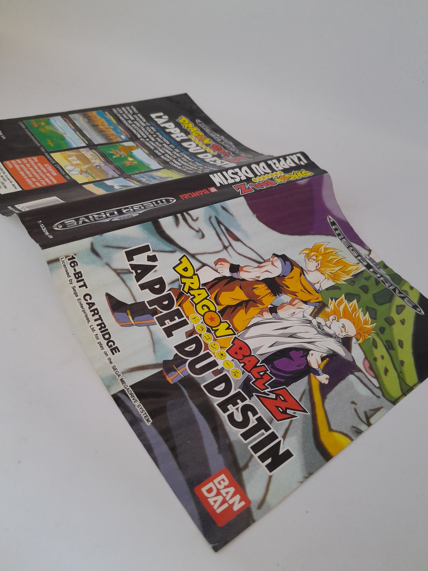Boîtier Sega Megadrive - Dragon Ball Z : L'Appel du Destin