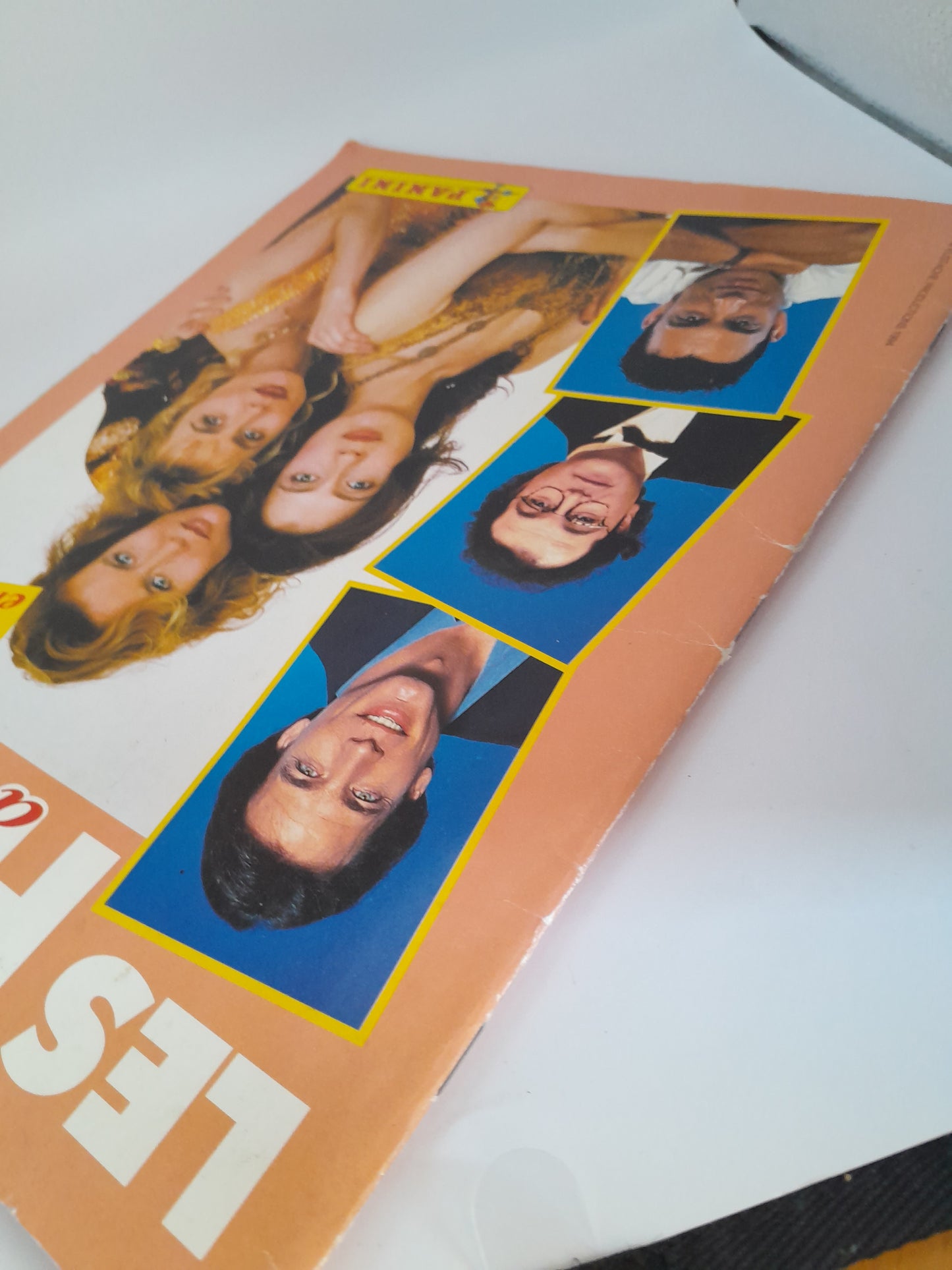Album Panini de "Les Filles d'à côté" (1995) incomplet