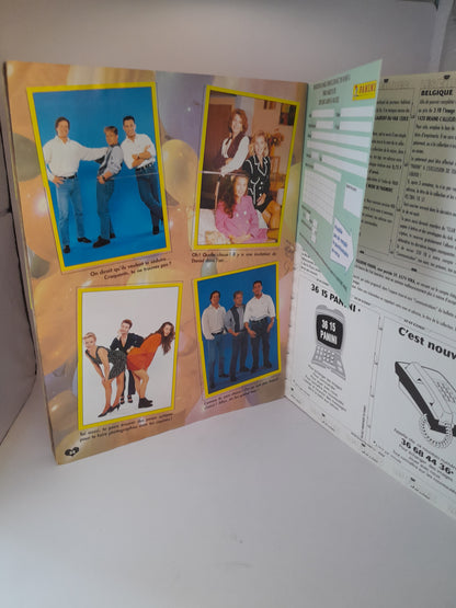 Album Panini de "Les Filles d'à côté" (1995) incomplet