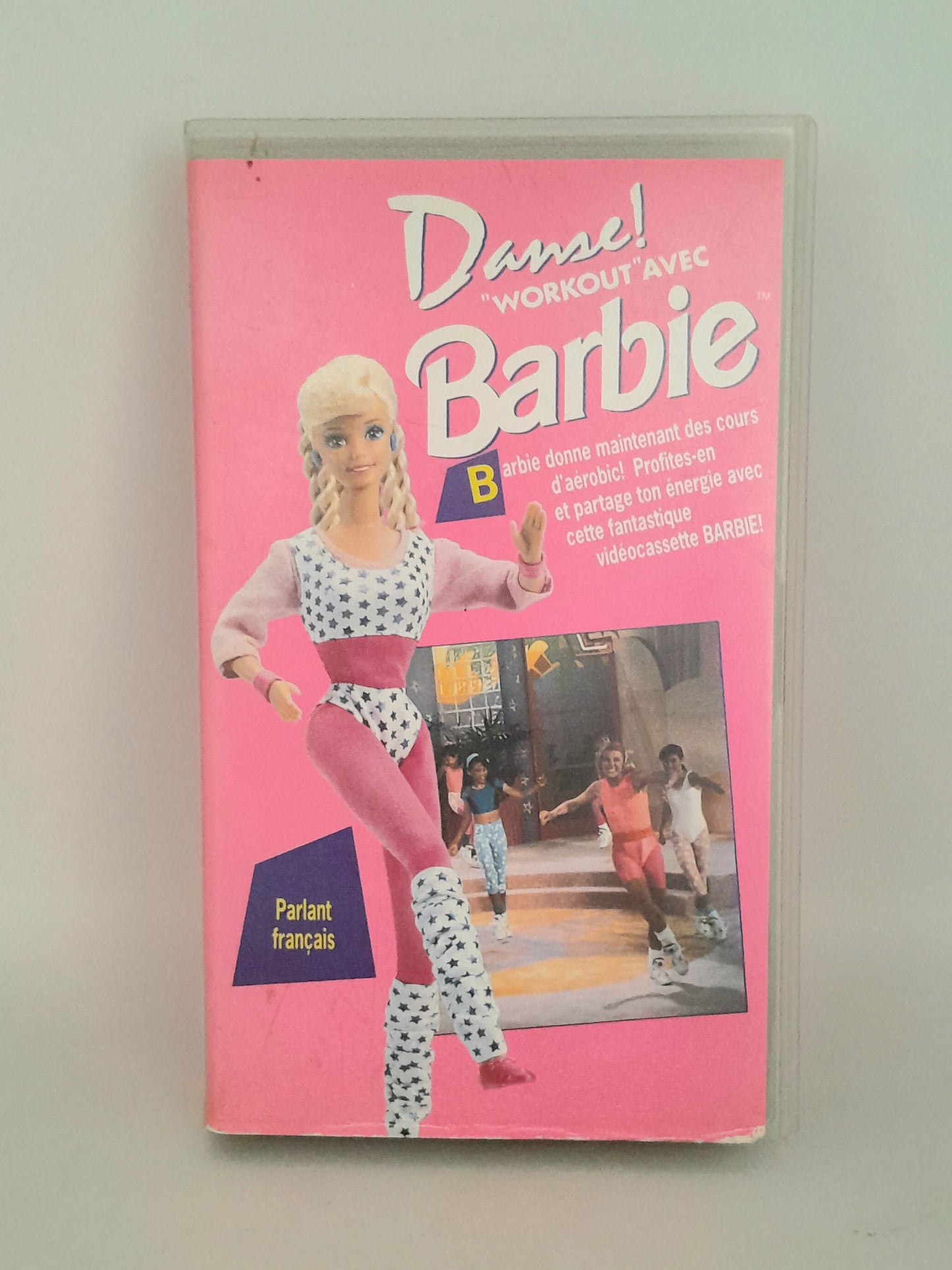 VHS de "Barbie Danse Workout" (Version Française, 1992)
