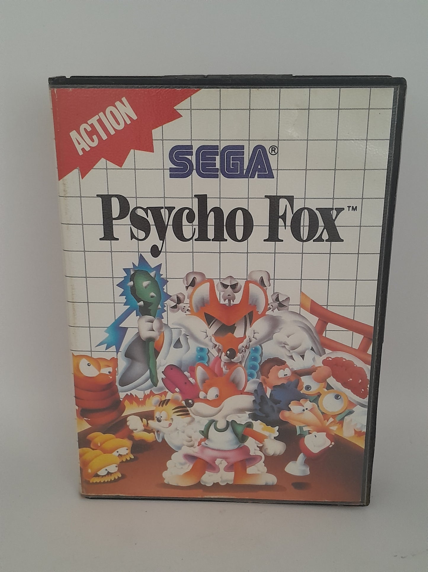 Boîtier Sega Master System - Psycho Fox (Version US)