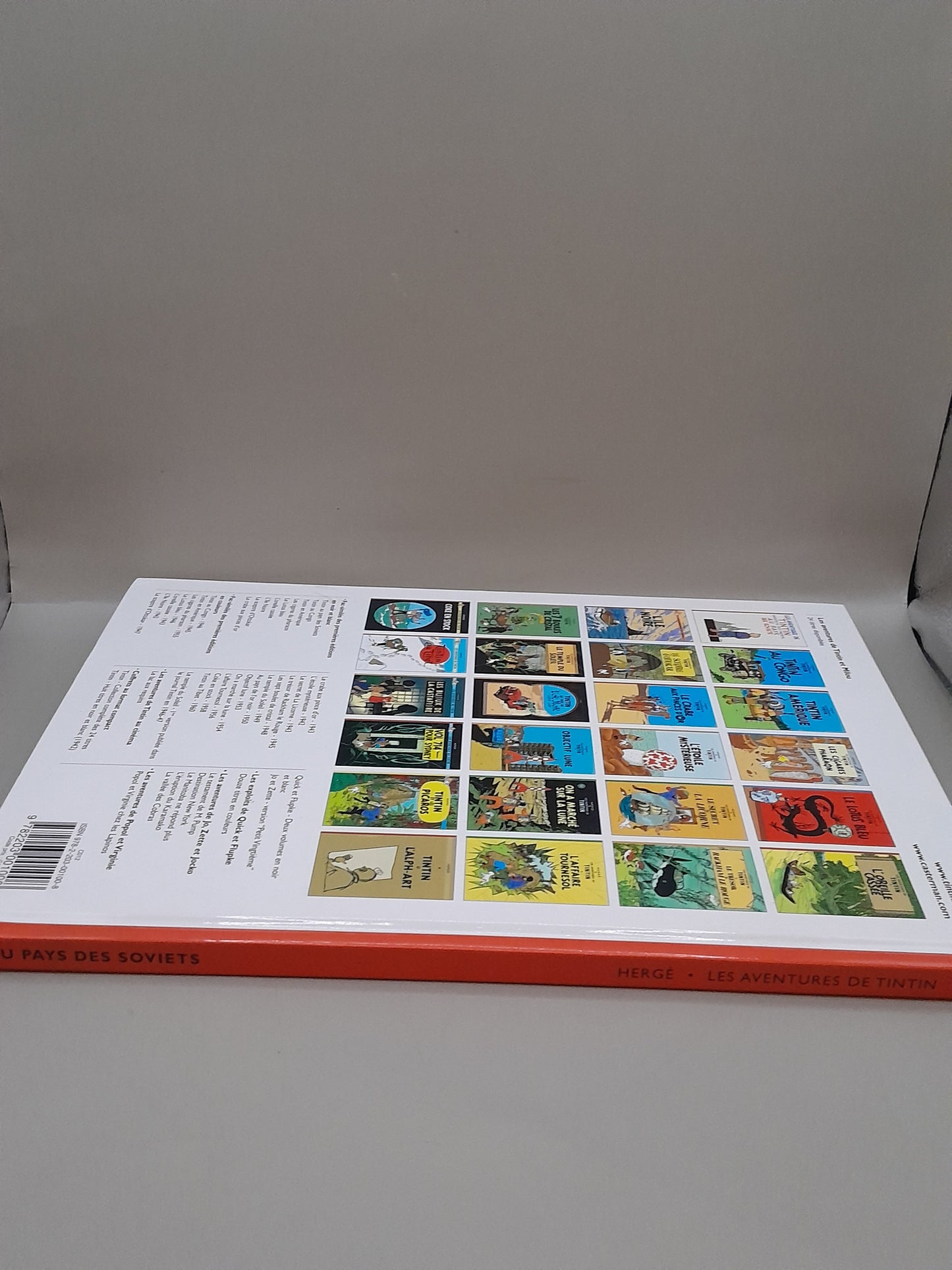 Bande Dessinée "Tintin au Pays des Soviets"